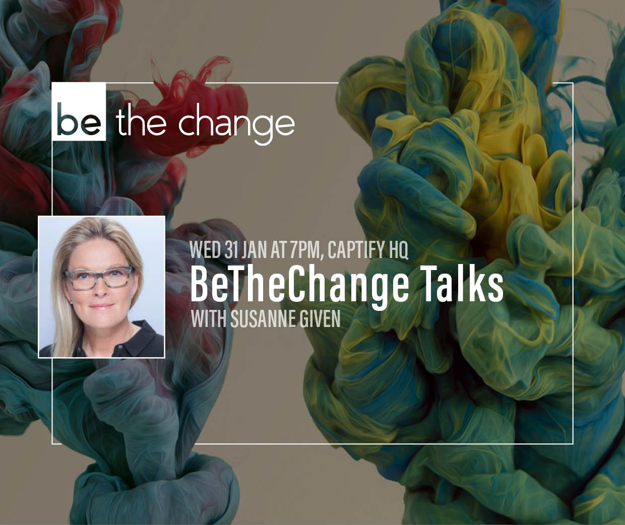 Susanne Given Kicks Off BeTheChange Talks 2018