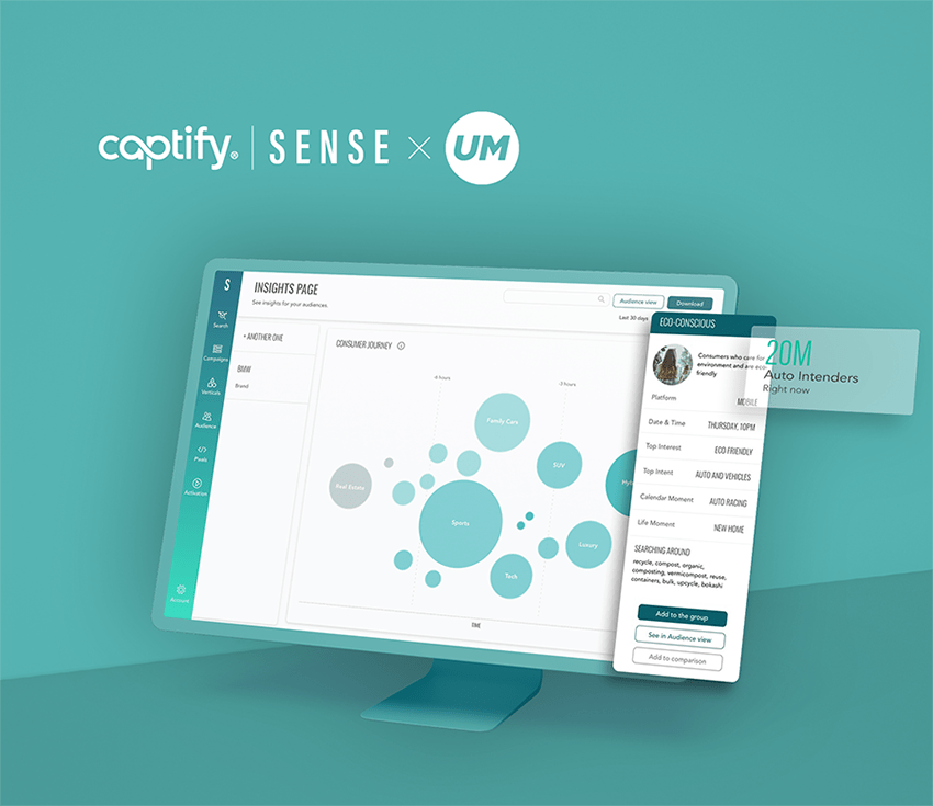 Captify Unveils Self-Service Platform, Sense, Giving Advertisers Direct Access to Deeper, More Robust Consumer Understanding Through Fresh, Search-Powered Insights and Audiences