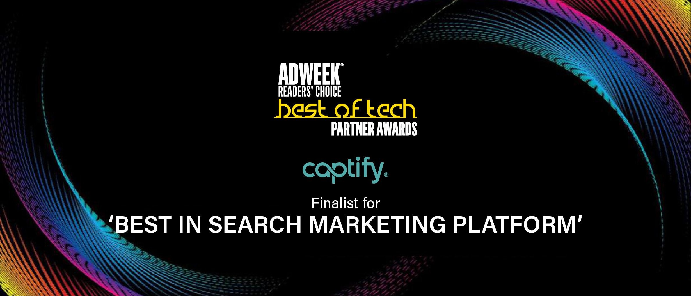 Captify Is Named A Finalist For Adweek’s Best Of Tech Partner Awards