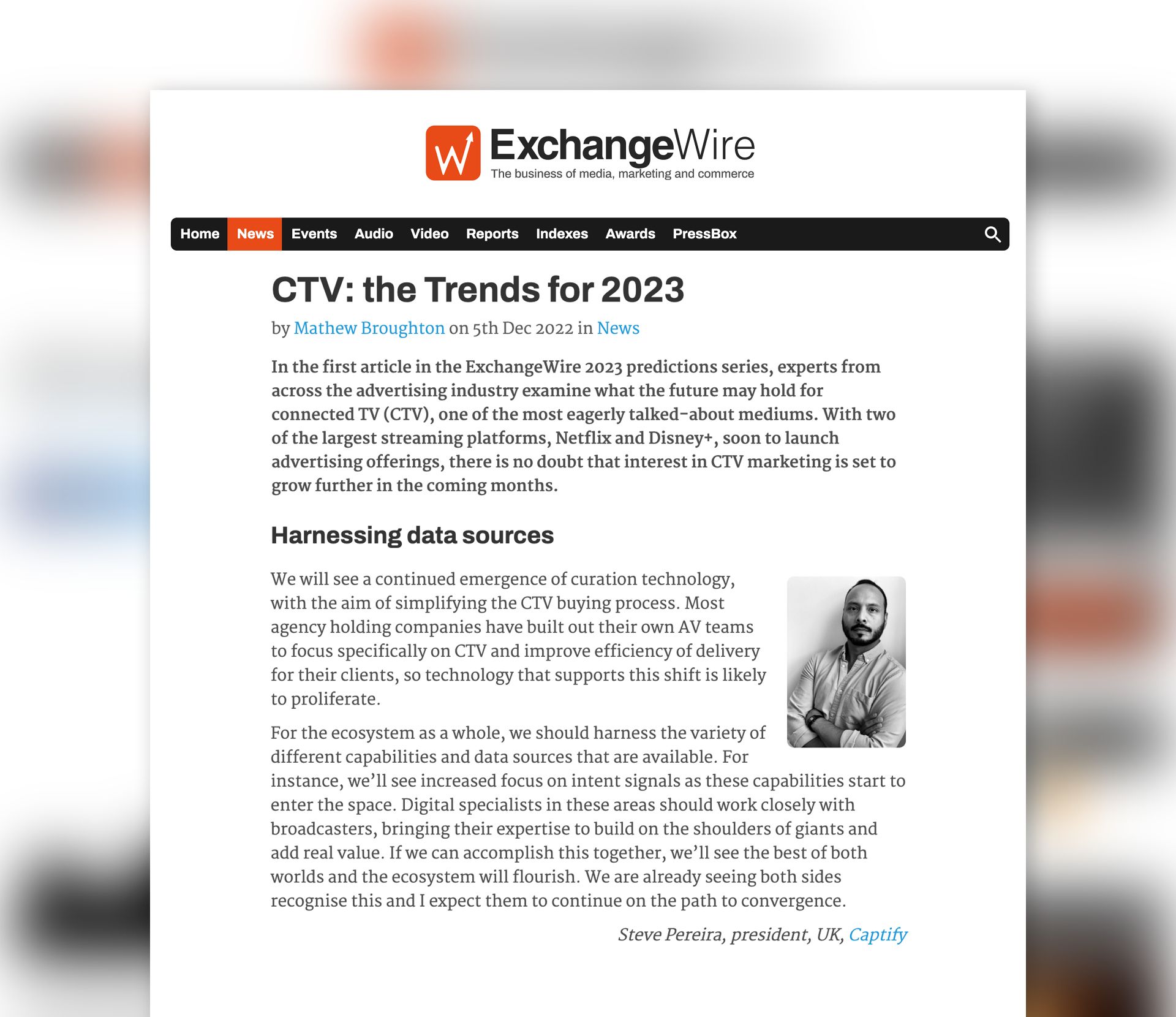 ExchangeWire: CTV— The Trends For 2023